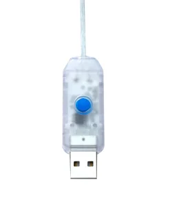 Beliani Decorazione a LED Cane JONKU Multicolore