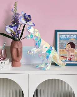 Hot Beliani Decorazione a LED Dinosauro TARJANEX Multicolore