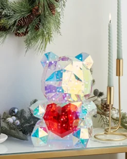 New Beliani Decorazione a LED Orsacchiotto RIGEL con App Multicolore