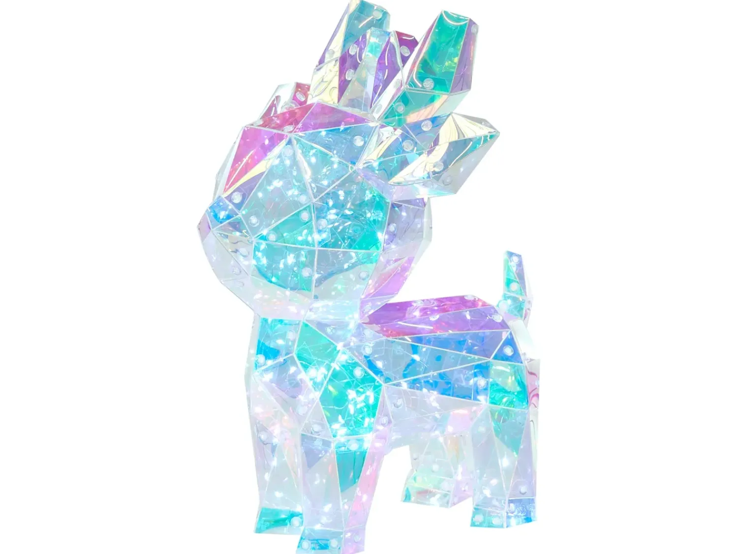 Online Beliani Decorazione a LED PIENI Renna 35 cm Multicolore