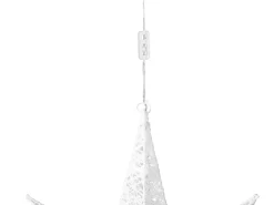 Best Beliani Decorazione da appendere all'aperto LED OSMA Stella 67 cm Bianco