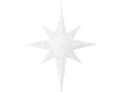 Best Beliani Decorazione da appendere all'aperto LED OSMA Stella 67 cm Bianco