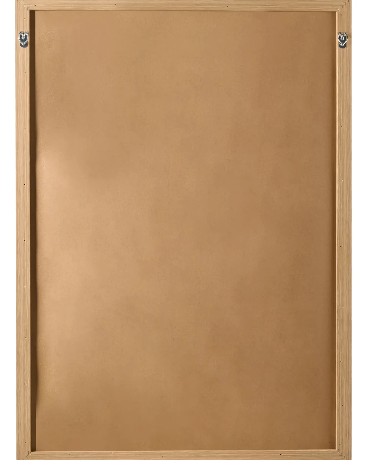 Beliani Decorazione da parete BANTRY 103 cm Bianco Bianco Marrone