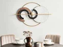 Best Beliani Decorazione da parete BRAGA Metallo 55 cm Multicolore