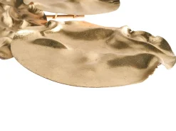 Beliani Decorazione da parete CALRY Metallo 43 cm Oro