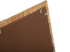 Discount Beliani Decorazione da parete CANCUN Legno di teak 70 cm Marrone Blu Marrone Multicolore Verde