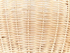 Online Beliani Decorazione da parete Elefante GRUNEY Rattan 83 cm Naturale