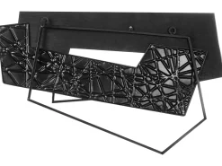 Discount Beliani Decorazione da parete ENNIS Metallo 36 cm Marrone Marrone Nero