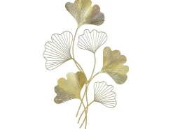 Sale Beliani Decorazione da parete Fiore INDIUM Metallo 79 cm Oro