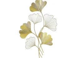 Sale Beliani Decorazione da parete Fiore INDIUM Metallo 79 cm Oro