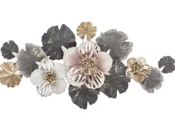 Sale Beliani Decorazione da parete Fiore MOLYBDENIUM Metallo 60 cm Multicolore