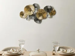 Online Beliani Decorazione da parete FRANCIUM Metallo 50 cm Multicolore
