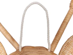 New Beliani Decorazione da parete Giraffa BANANEC Rattan 83 cm Naturale