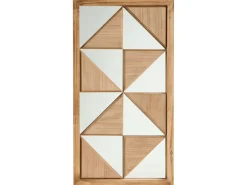 Sale Beliani Decorazione da parete HIESVILLE Legno di abete 75 cm chiaro Marrone
