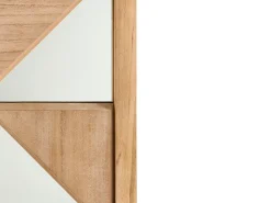 Sale Beliani Decorazione da parete HIESVILLE Legno di abete 75 cm chiaro Marrone