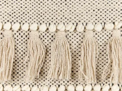 Best Beliani Decorazione da parete in tessuto GUJRAT Cotone 102 cm Beige