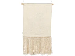 Best Beliani Decorazione da parete in tessuto BUREWALA Cotone 108 cm Beige