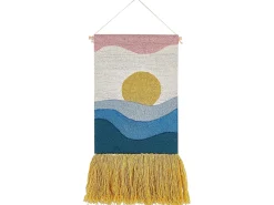 New Beliani Decorazione da parete in tessuto HASILPUR Cotone 108 cm Multicolore