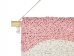 New Beliani Decorazione da parete in tessuto HASILPUR Cotone 108 cm Multicolore