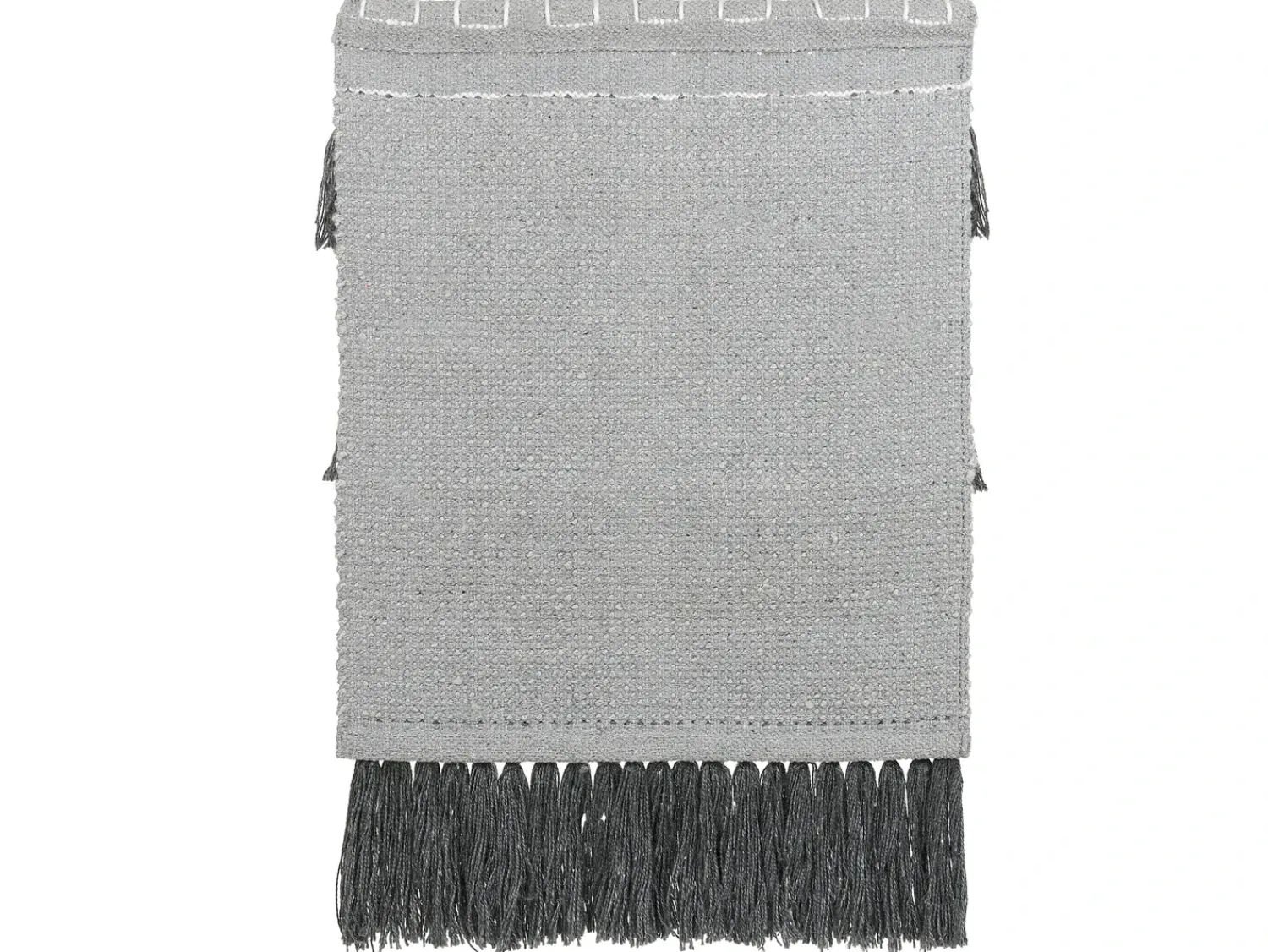 Hot Beliani Decorazione da parete in tessuto JIWA Cotone 106 cm Grigio