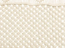New Beliani Decorazione da parete in tessuto LAHRI Cotone 118 cm Beige