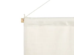 Sale Beliani Decorazione da parete in tessuto THUL Cotone 107 cm Bianco