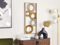 Sale Beliani Decorazione da parete MAICOBA Metallo 90 cm Oro
