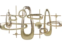 Clearance Beliani Decorazione da parete MANGANESE Metallo 50 cm Oro