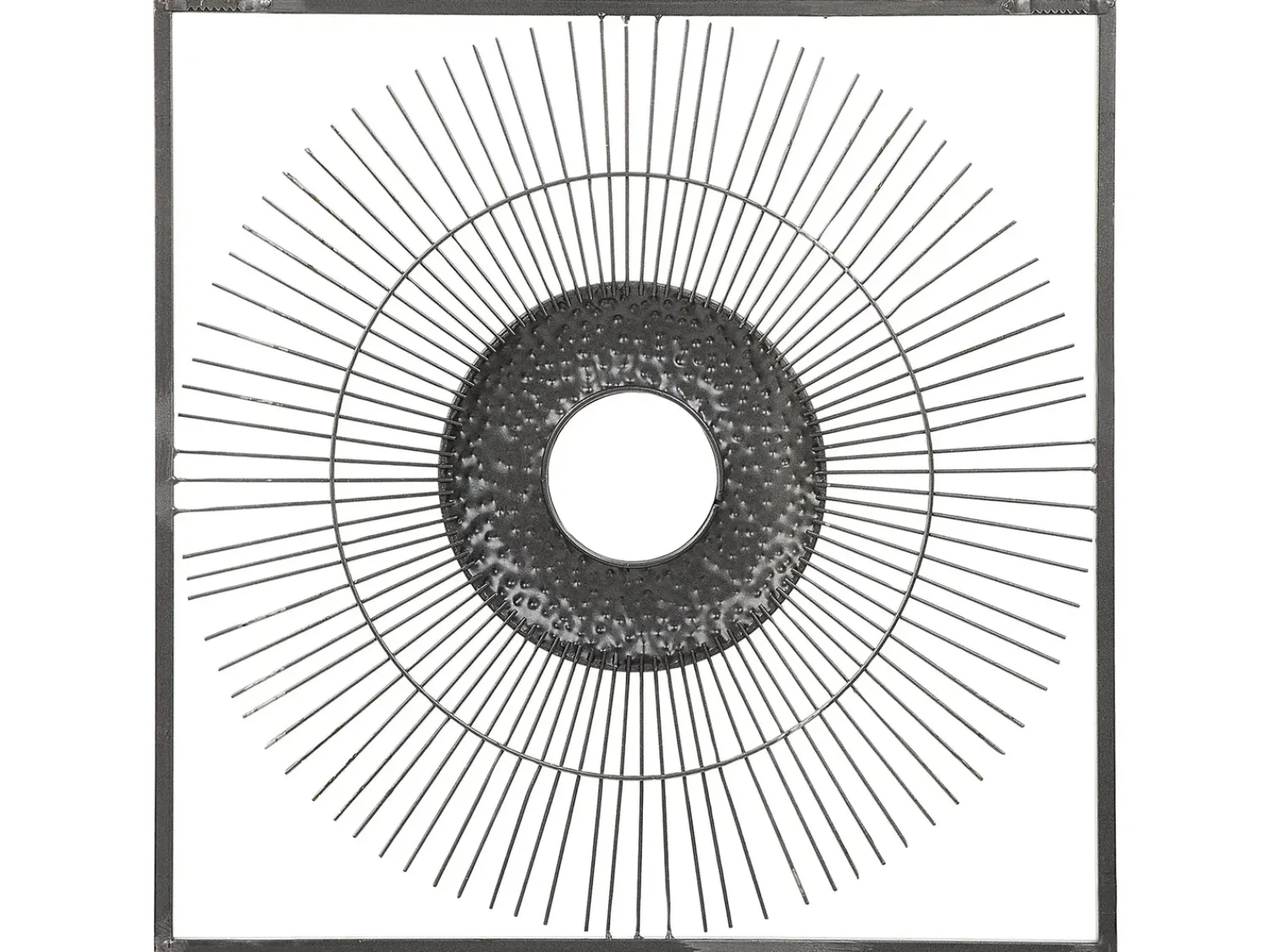Clearance Beliani Decorazione da parete MERCURY Metallo 50 cm Oro