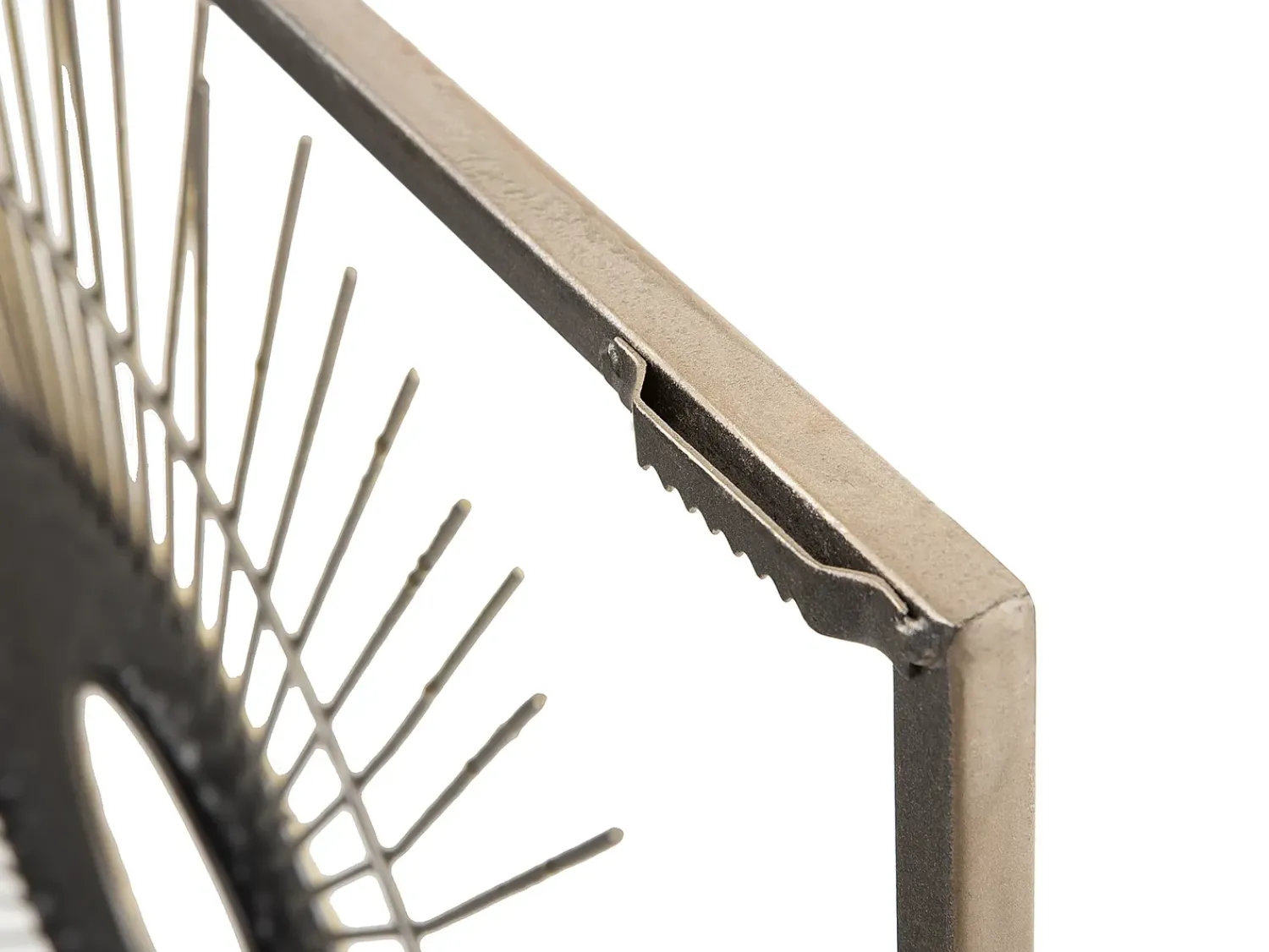 Clearance Beliani Decorazione da parete MERCURY Metallo 50 cm Oro