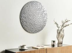 Online Beliani Decorazione da parete MOSCAVIDE Metallo 60 cm Argento