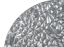Online Beliani Decorazione da parete MOSCAVIDE Metallo 60 cm Argento