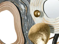 Best Beliani Decorazione da parete NEPTUNIUM Metallo 62 cm Multicolore