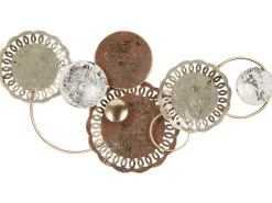 Outlet Beliani Decorazione da parete PLUTONIUM Metallo 48 cm Multicolore