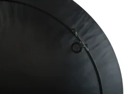 Beliani Decorazione da parete RUBIDIUM Metallo 49 cm Nero Bianco Oro Nero