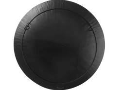Beliani Decorazione da parete RUBIDIUM Metallo 49 cm Nero Bianco Oro Nero