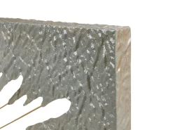 Discount Beliani Decorazione da parete SKERRIES Metallo 45 cm Grigio Grigio Oro