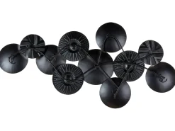 Sale Beliani Decorazione da parete THALLIUM Metallo 45 cm Oro Oro Rame
