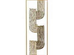 New Beliani Decorazione da parete THULIUM Metallo 75 cm Oro