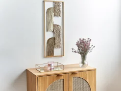 New Beliani Decorazione da parete THULIUM Metallo 75 cm Oro