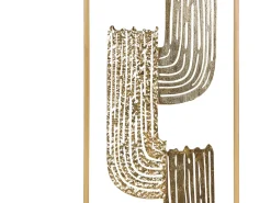 New Beliani Decorazione da parete THULIUM Metallo 75 cm Oro