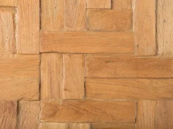 Hot Beliani Decorazione da parete TOLUCA Legno di teak 40 cm Marrone