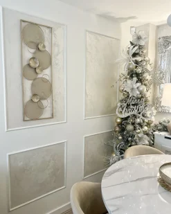 Online Beliani Decorazione da parete TUNGSTEN Metallo 90 cm Oro