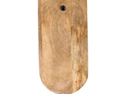 Clearance Beliani Decorazione da parete Volto JIMETA Legno di mango 40 cm Blu Marrone Rosso Blu