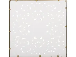 Hot Beliani Decorazione da parete YONORA 60 cm Bianco Bianco Marrone