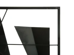 New Beliani Decorazione da parete ZINC Metallo 50 cm Blu Blu Oro