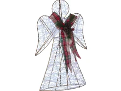 Best Beliani Decorazione natalizia ANNSJON Angelo 30/40 cm Multicolore