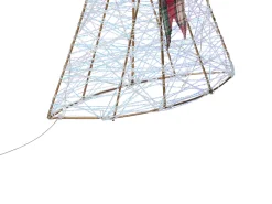 Best Beliani Decorazione natalizia ANNSJON Angelo 30/40 cm Multicolore