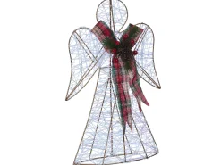 Best Beliani Decorazione natalizia ANNSJON Angelo 30/40 cm Multicolore
