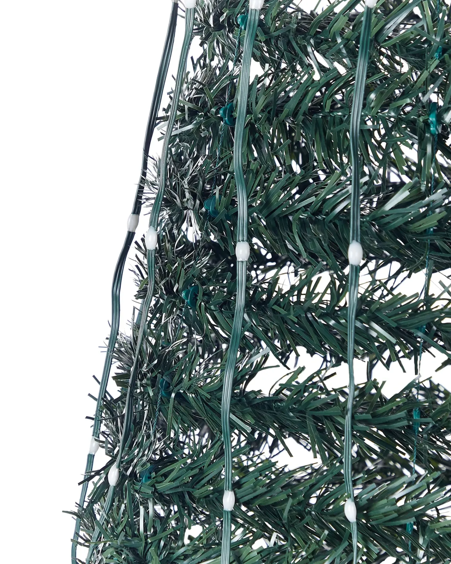 Best Beliani Decorazione natalizia a pavimento Smart LED con App SAARLOQ Albero di Natale Verde